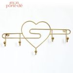 Porte-Clé Mural en forme de cœur