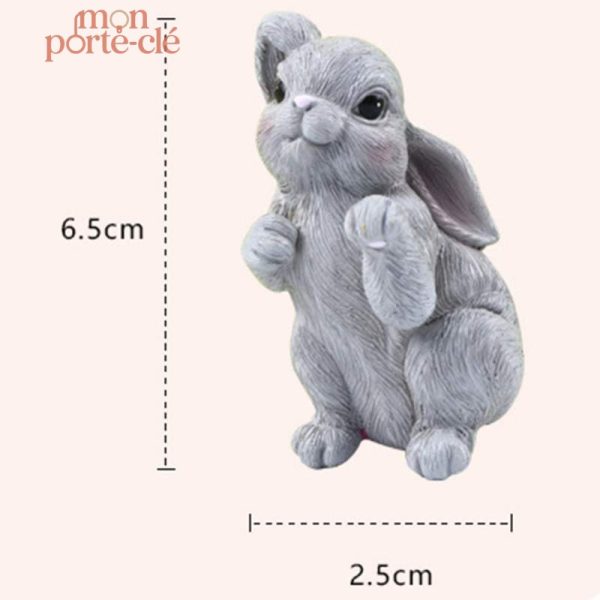 Porte-clé mural créatif en Lapin