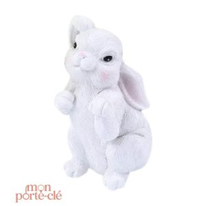 Porte-clé mural en forme de lapin