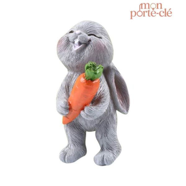 Porte-clé design Lapin pour entrée