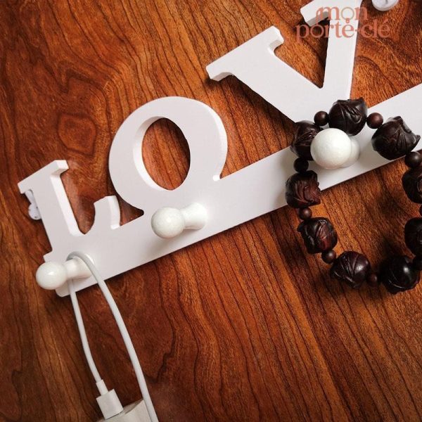 Organisateur de clés mural élégant et pratique