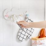 Porte-clé mural au design nuage