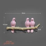 Porte-clé mural à thème animalier