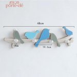 Support mural décoratif Oiseau en Bois