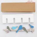 Porte-Clé mural original en Bois