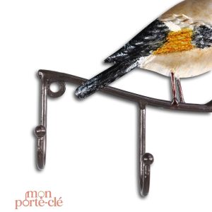 Patère en métal, accroche-clés décorative et fonctionnelle