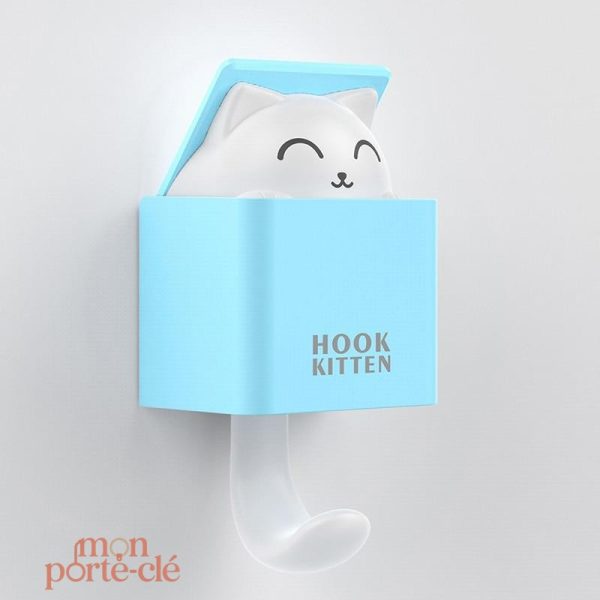 Accroche-clés mural Chaton décoratif