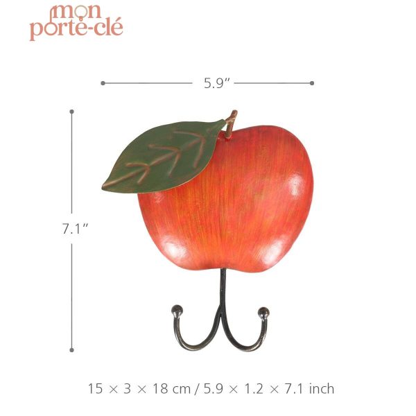 Porte-clé original en style pomme