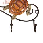 Porte-Clé Mural en forme de tortue, style original