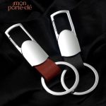 Accessoire en cuir pour porte-clés stylé