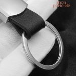 Porte-clé cuir compact et fonctionnel
