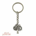 Porte-clé Arbre de Vie Le Petit en métal et résine