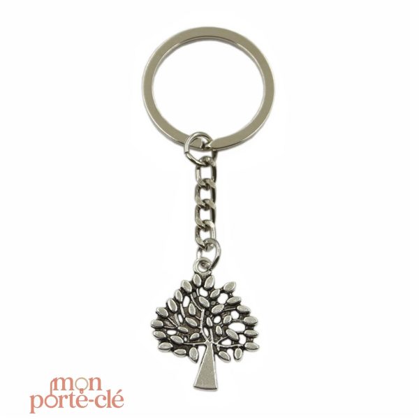 Porte-clé Arbre de Vie Le Petit en métal et résine