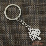 Porte-clé design Arbre de Vie, accessoire unique