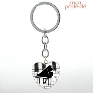 Porte-Clé Cœur, cadeau parfait pour les amoureux et amis