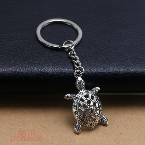 Accessoire pratique : porte-clé en forme de tortue