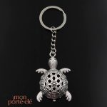 Porte-clé tortue décoratif pour les amateurs d'animaux