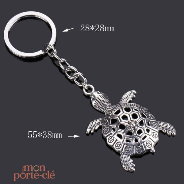 Petite tortue porte-clé, un cadeau amusant et utile