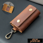 Porte-Clé en cuir tendance et fonctionnel