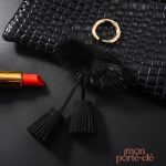 Porte-clé pompon tendance et coloré