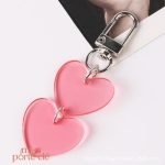 Porte-Clé cœur élégant pour un cadeau romantique