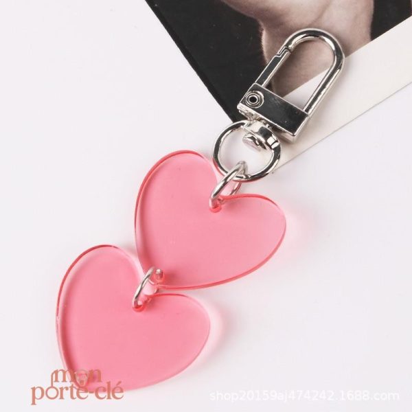 Porte-Clé cœur élégant pour un cadeau romantique