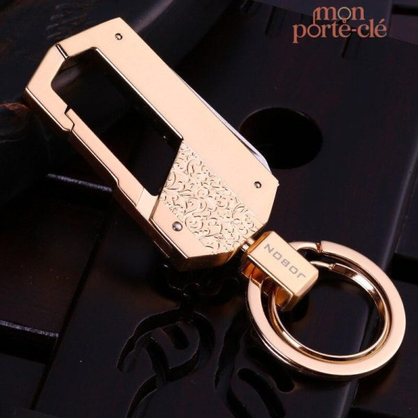 Porte-Clé Multifonction 2 en 1 en acier