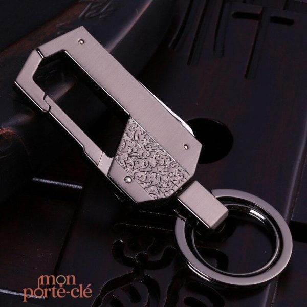 Porte-Clé en acier avec fonction multifonction