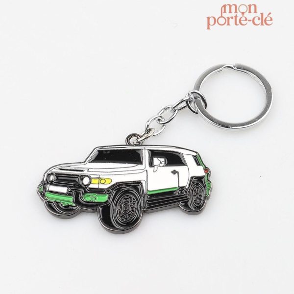 Porte-clé voiture 4x4, accessoire pratique pour automobilistes