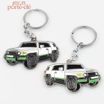 Porte-clé design 4x4, idéal pour les passionnés de voitures