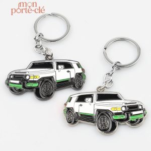 Porte-clé design 4x4, idéal pour les passionnés de voitures