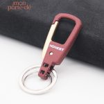 Porte-clé en acier, accessoire élégant