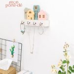 Porte-clé mural élégant pour organiser vos clés
