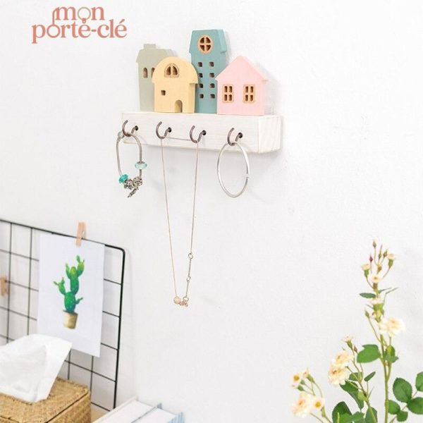 Porte-clé mural élégant pour organiser vos clés