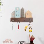 Porte-clé mural artistique pour un intérieur chic
