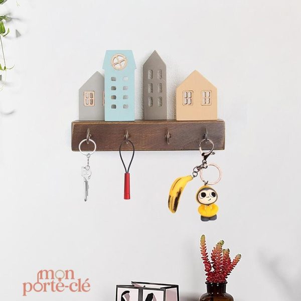 Porte-clé mural artistique pour un intérieur chic