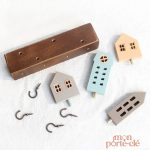 Porte-clé mural pratique pour un rangement optimisé