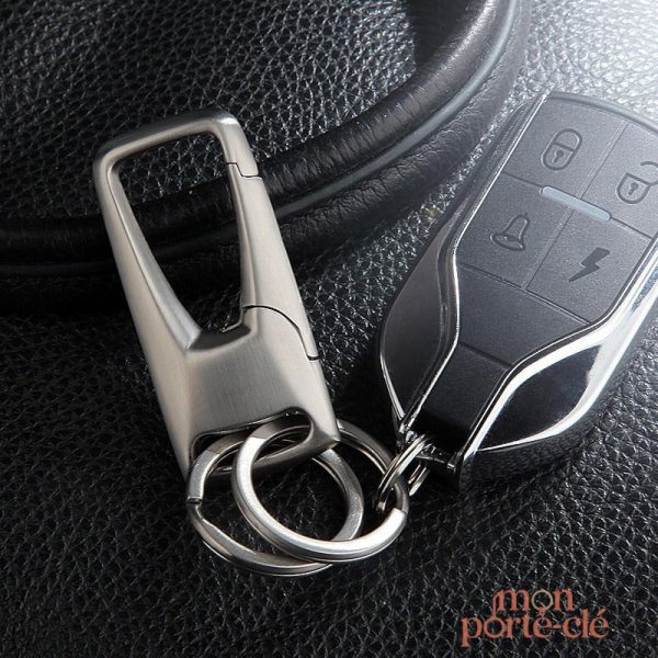 Porte-clé en acier, parfait pour un cadeau homme