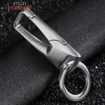 Porte-clé acier pour homme, allié de tous les jours