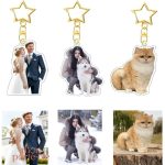 Porte-clé acrylique personnalisé