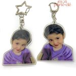 Porte-clé acrylique créatif et original