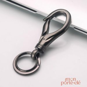 Porte-clé homme design moderne en acier