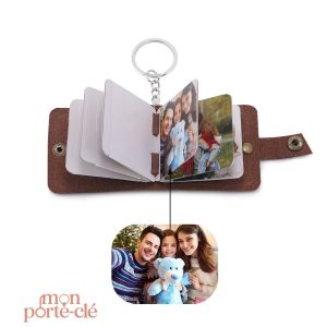 Porte-Clé Photo personnalisé pour un style unique