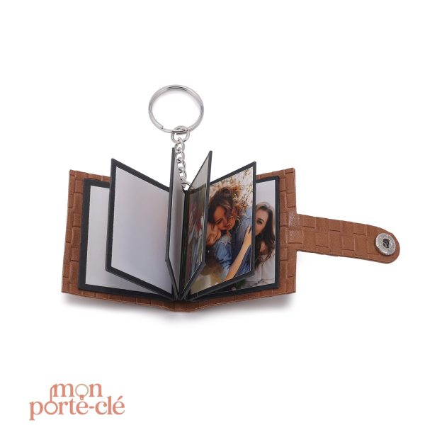 Porte-Clé Photo avec espace pour vos meilleures images