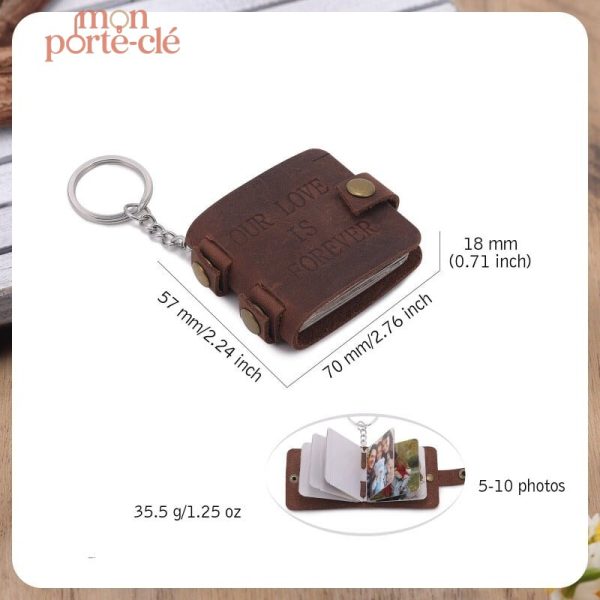 Porte-Clé avec album photo intégré pour vos clichés favoris