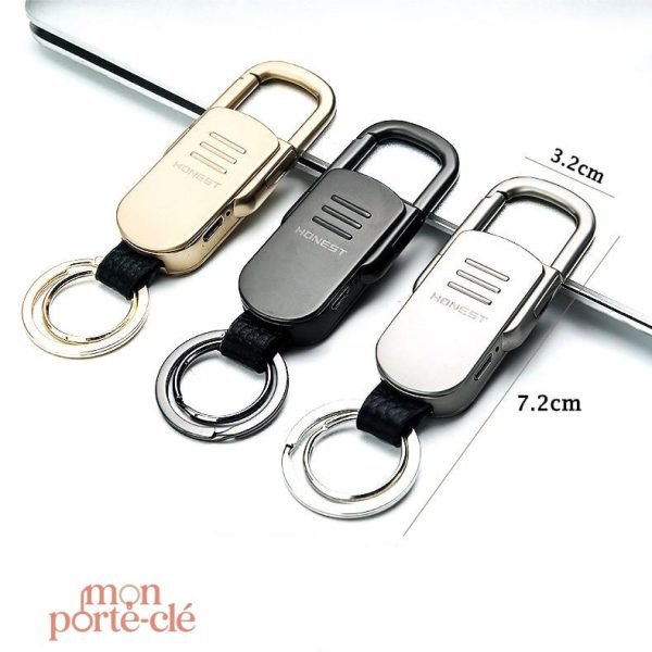 Porte-Clé avec fonctionnalité allume-cigare