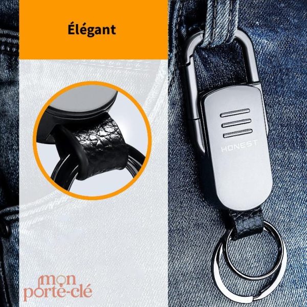 Porte-Clé avec allume-cigare, accessoire essentiel