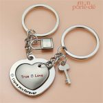 Porte-clé en duo Amour, parfait pour les amoureux