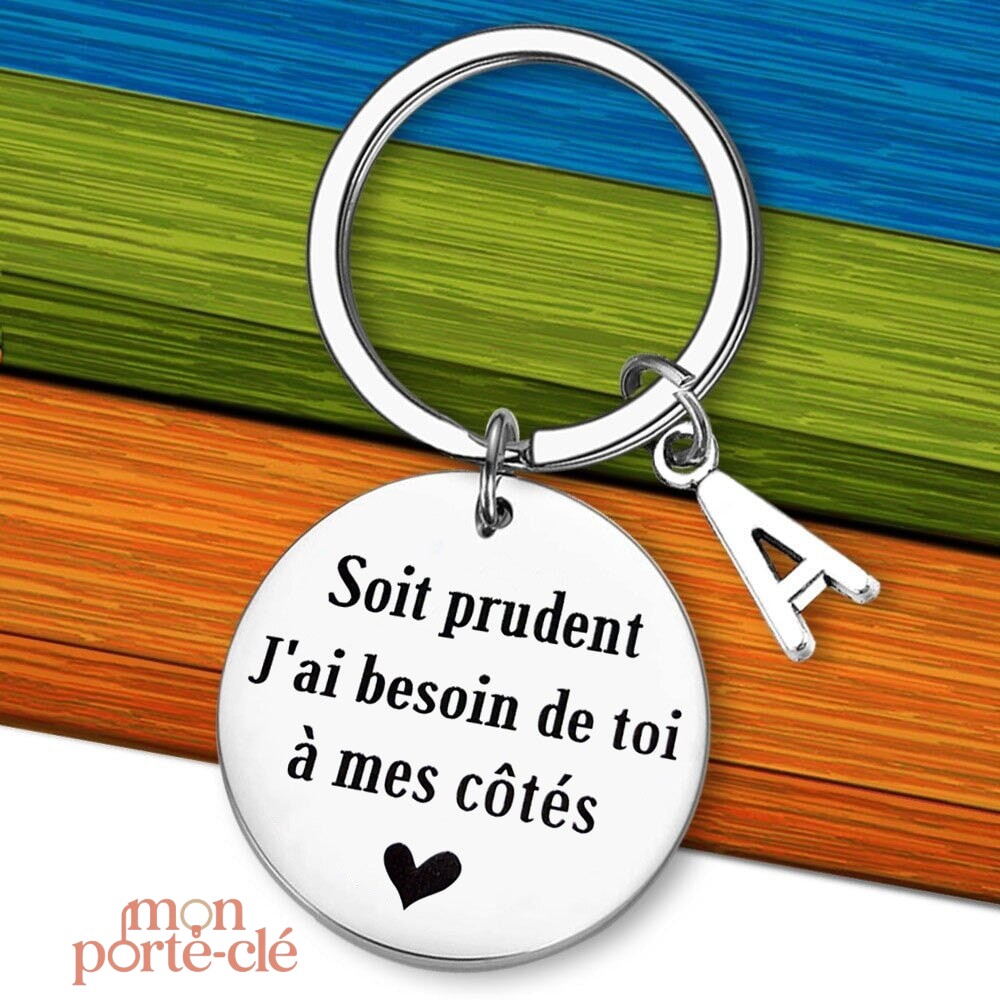 Porte-clé Amour pour homme, élégant et symbolique
