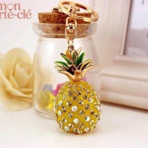 Porte-Clé Ananas, design éclatant et original